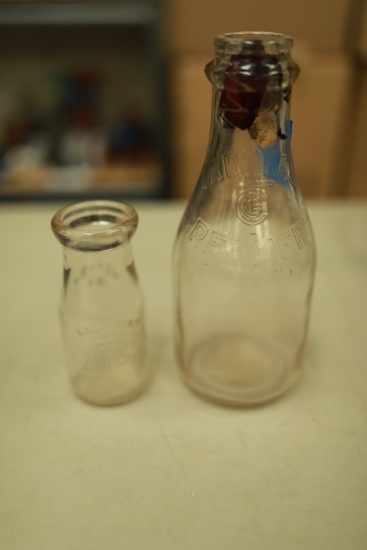 2 Milk Bottles