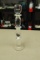Modern Cut Crystal Candlestick