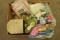 Needle Point, Cookie Cutters, Dolls, Antique Baby Clothes & Misc
