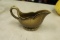 Vintage La Mancha Green Gravy Boat