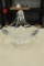 Clear Art Glass Basket