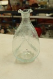 Crackle Glass Vase