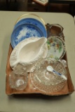 Box of Misc Glassware