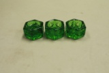 3 Green Glass Salts