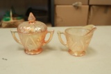 Iris & Herringbone Sugar & Creamer