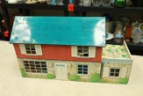 Vintage Metal Doll House