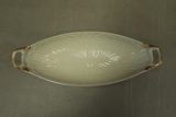 Lenox Ivory Celery Tray with Gold Trim