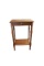 Vintage Walnut Side Table with Drawer
