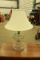 Glass Converted EAPG Oil Lamp