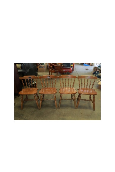 4 Maple Chairs