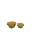 Pair of Pottery Mixing Bowls