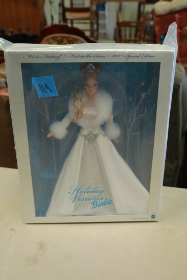 2003 Holiday Visions Barbie in Box