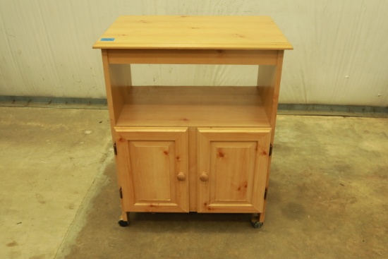 Wood 2 Door Cabinet
