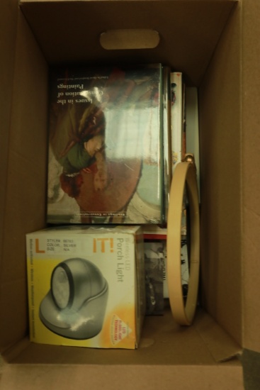 Box of Assorted Books & Misc