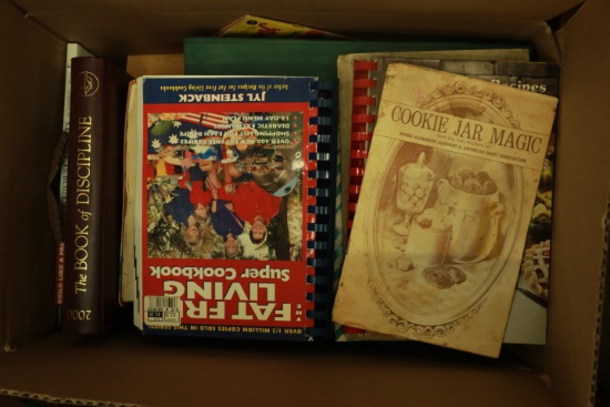 Box of Assorted Books