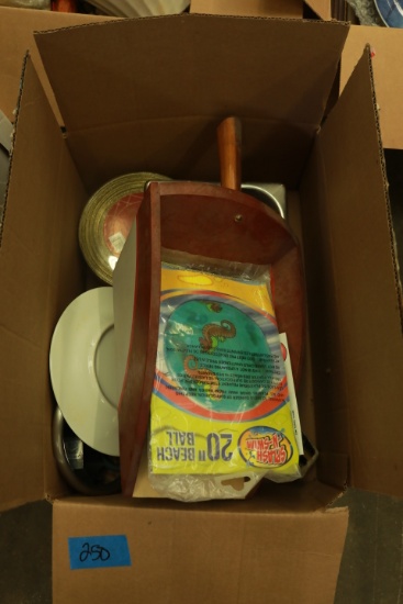 Box of Misc Household Items
