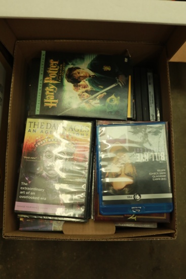Box of Assorted DVD's