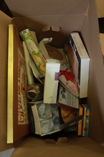 Box of Misc Household Items