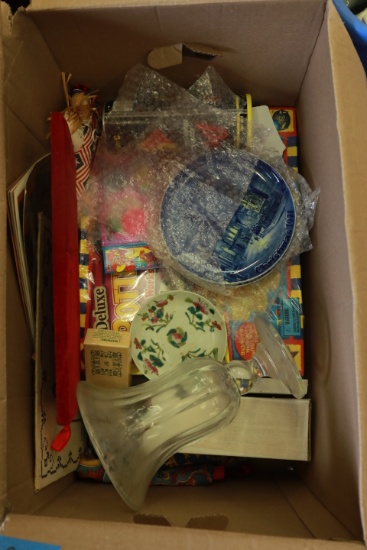 Box of Misc Household Items