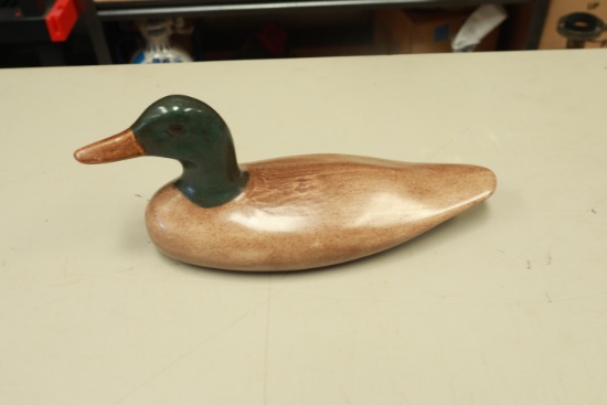 Ceramic Duck Figurine