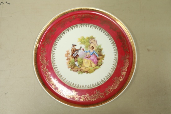 Limoge Oceanic 1978 Porcelain Plate