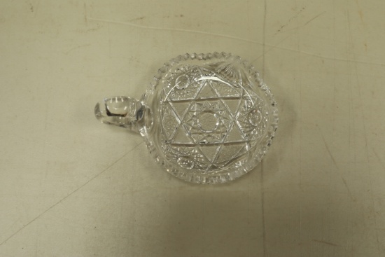 Cut Crystal Nappy