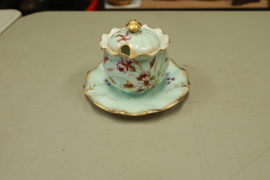 One Piece Hand Painted Condiment Jar