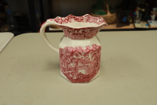 Masons Vista Pattern English Ironstone Pitcher