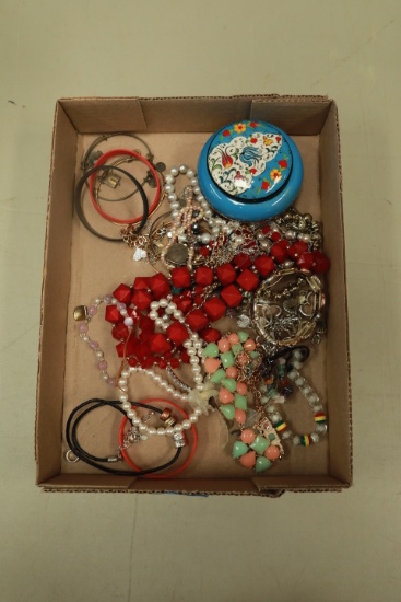 Box of Costume Jewelry