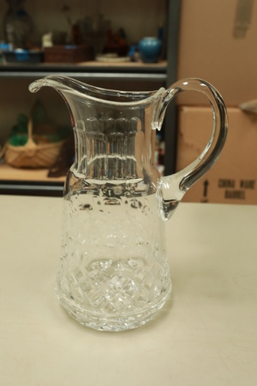 Crysal Etched Pitcher