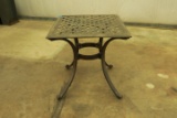 Metal Patio Side Table