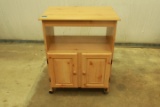 Wood 2 Door Cabinet
