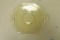 Amber Depression Glass Plate