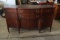 Solid Mahogany Inlaid Buffet