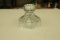 Cut Crystal Candle Holder