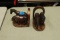 Pair of Resin Horse Bookends