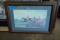 Framed Fox Hunting Print