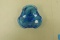 Blue Blown Glass Bowl