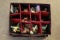 Box of Danbury Mint Bird Ornaments