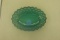 Colony Glass Whitehall Pattern Oval Bowl in Teal Green