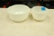 Fire King Mixing Bowl & Glasbake Mixing Bowl