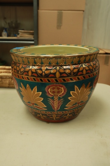 Asian Coy Fish Decorative Planter