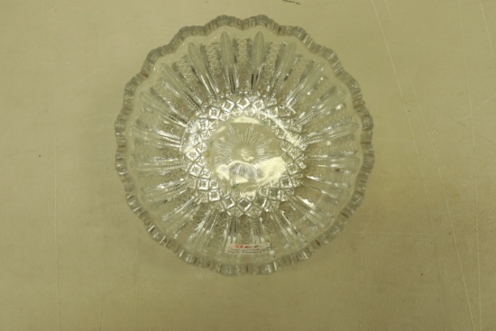 Vintage Pressed Glass Bowl