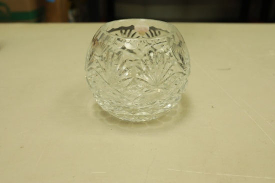 Crystal Rose Bowl