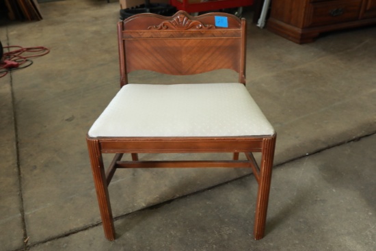 Antique Waterfall Style Vanity Stool