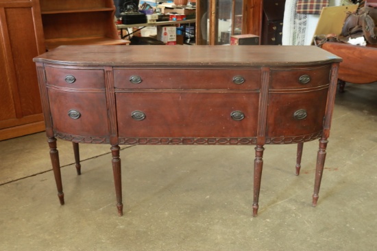 Duncan Phyfe Style Mahogany Buffet