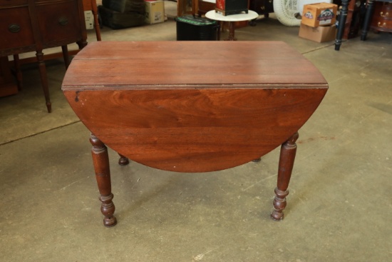 Antique Walnut Drop Leaf Table