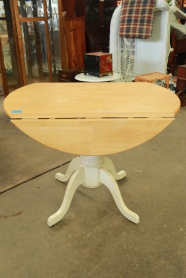 Farm Style Drop Leaf Kitchen Table