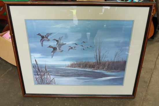 Framed Duck Print