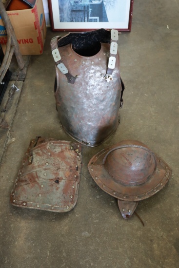 Vintage Reproduction Metal Armor Set